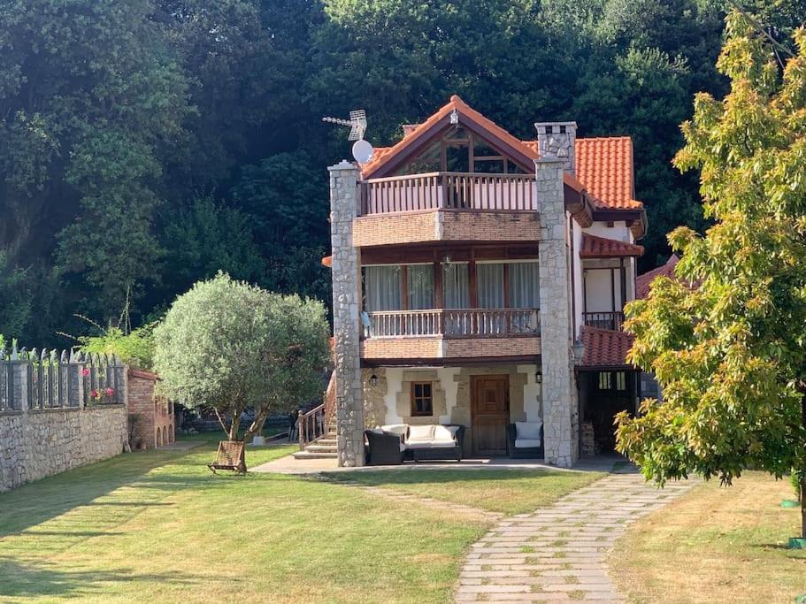 Willa Casa Con Amplio Jardin En Pechón Zewnętrze zdjęcie